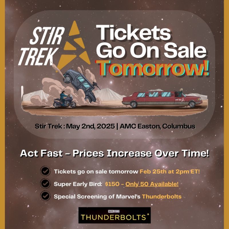Tickets go on sale 25 Feb at 2pm ET!
Super Early Bird Tix are $150 - FIRST 50 ONLY
After that tickets are $175 until the late ticket deadline