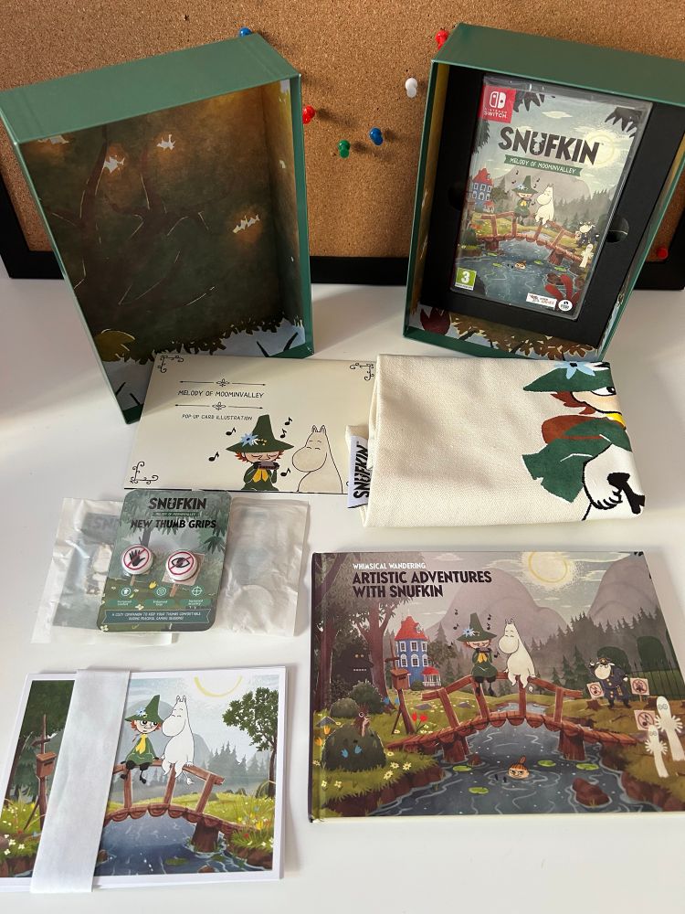 Snufkin deluxe edition content