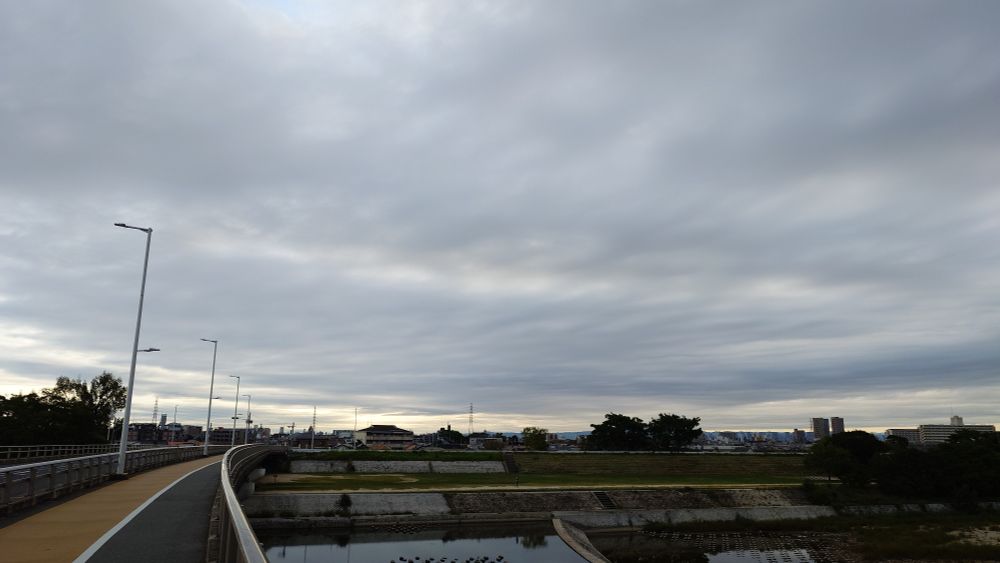 東の空🌄