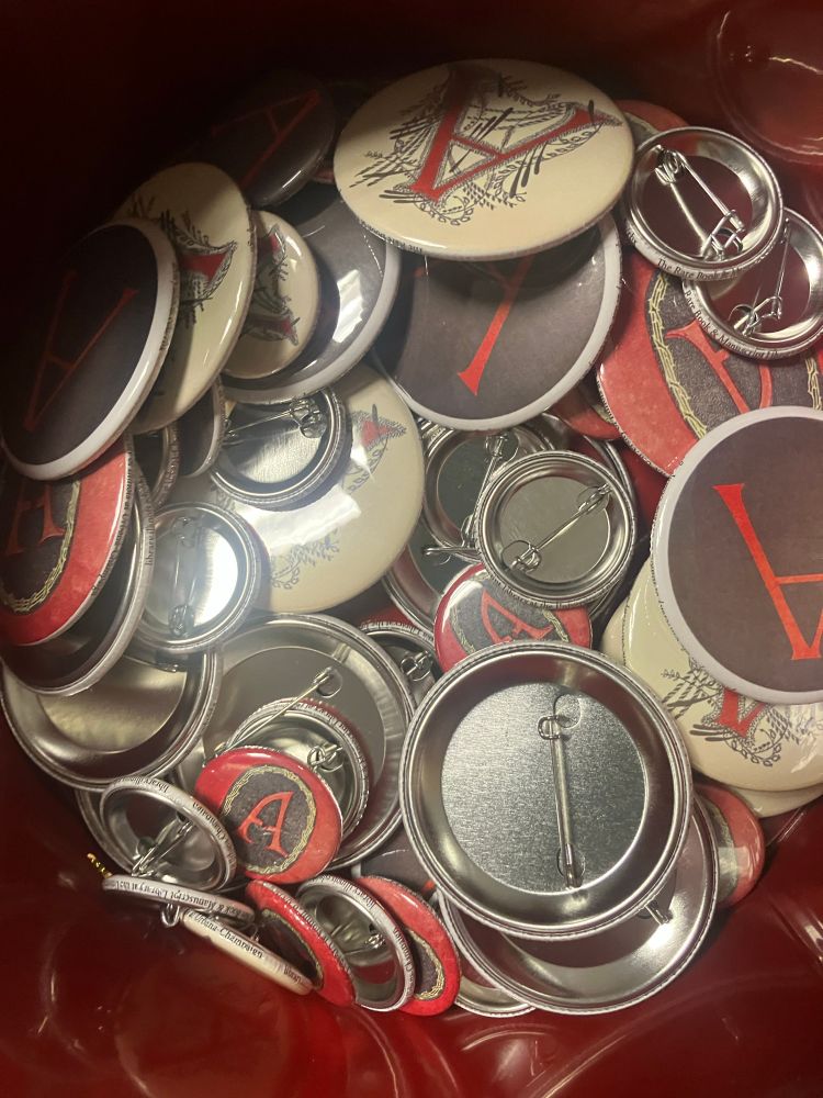 Scarlet A buttons 