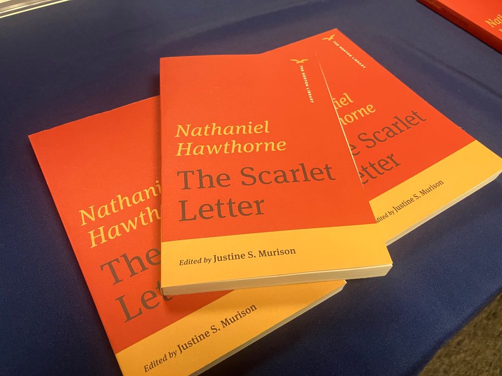 New edition of The Scarlet Letter, a book with almost no plot but an extremely analytical narrator 
