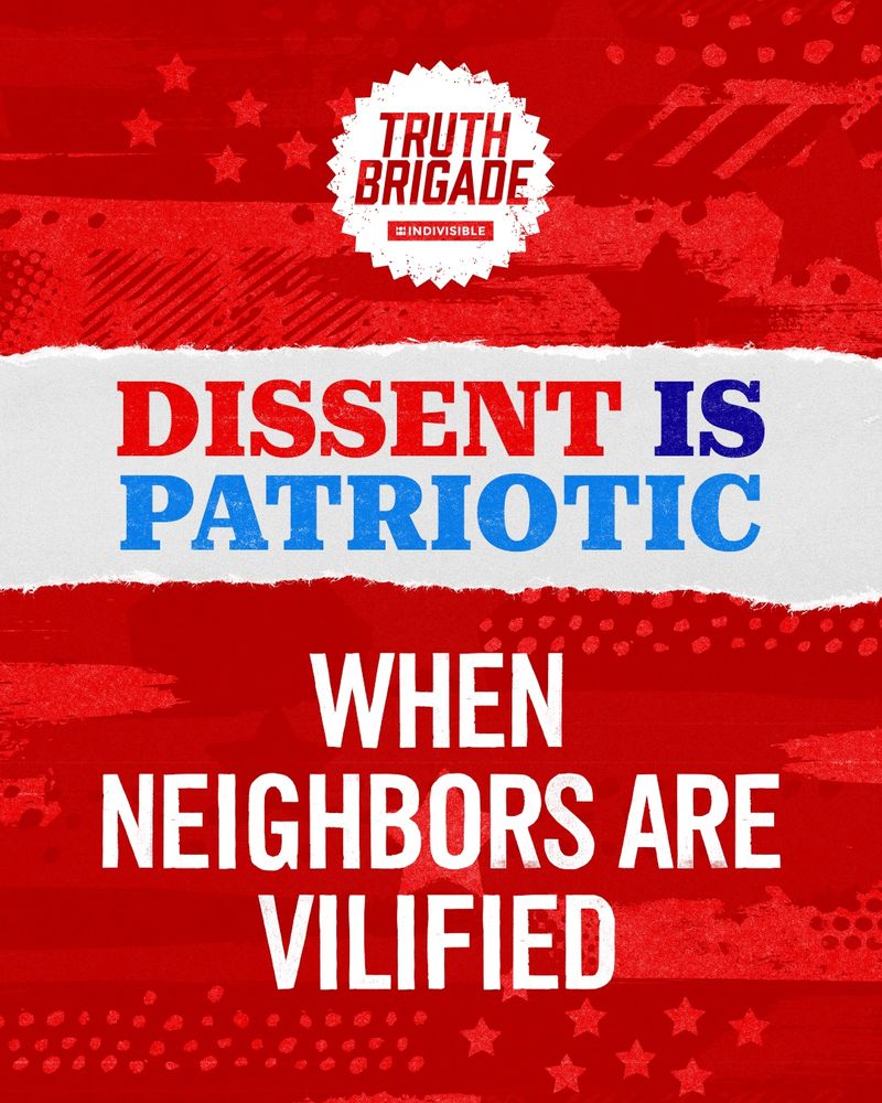 When neighbors are vilified! Dissent is Patriotic