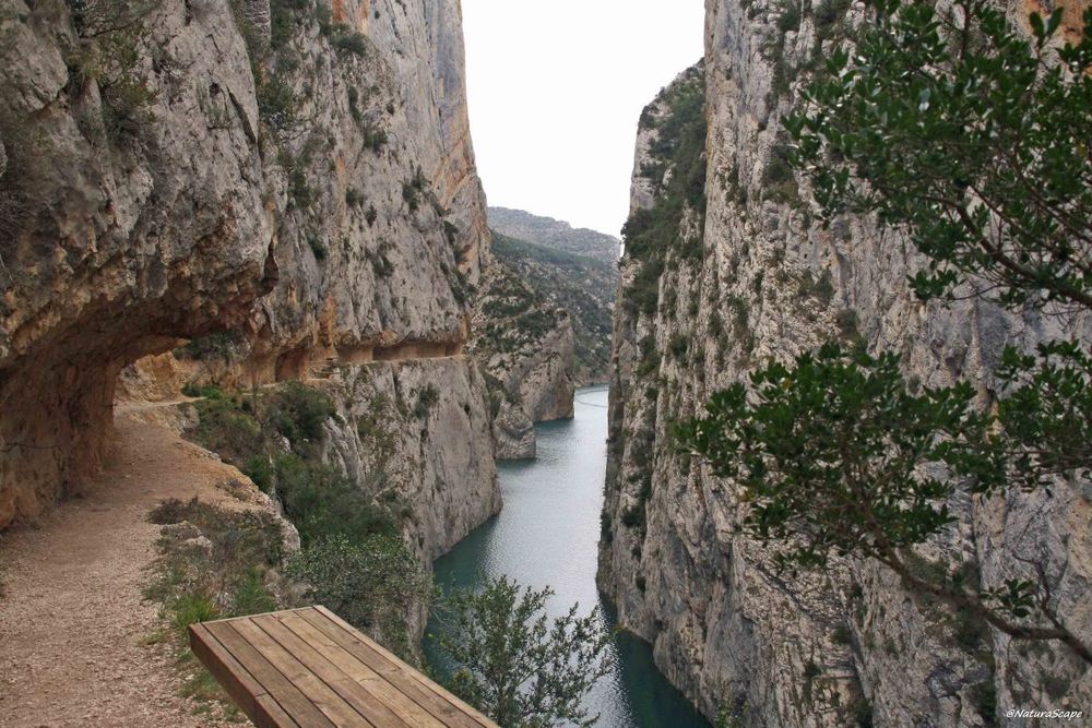 Paisaje esculpido, el Congost de Mont-Rebei