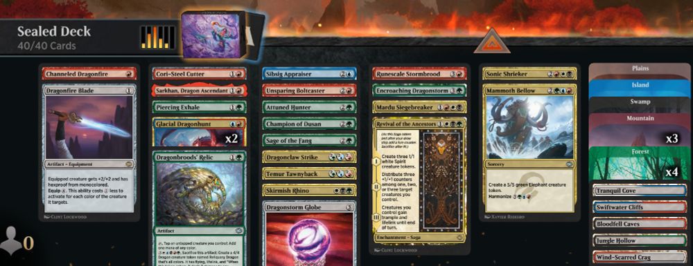 mtg sealed decklist