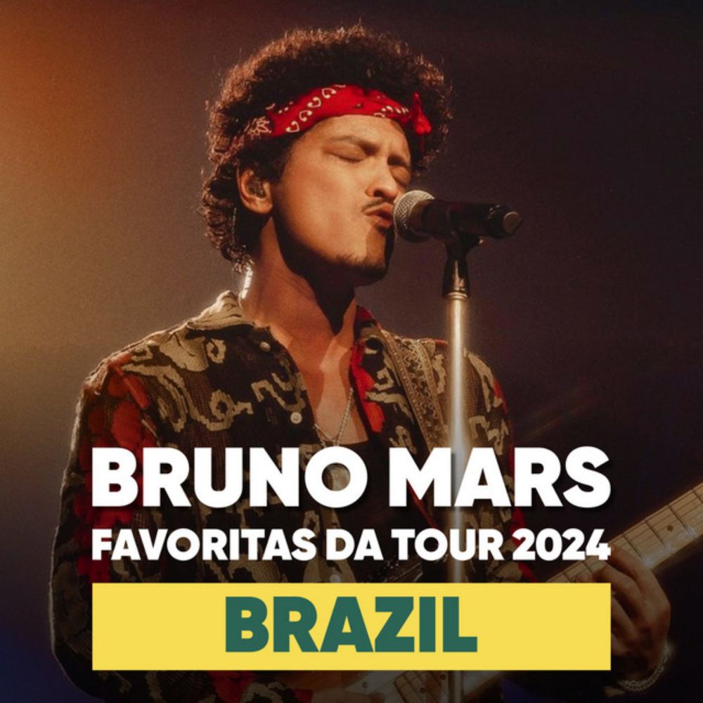 Bruno Mars Favoritas Da Tour 2024 Brazil