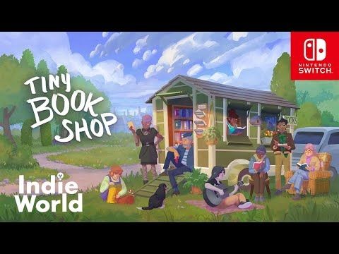 Tiny Bookshop – Launch Trailer – Nintendo Switch