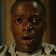 Daniel Kaluuya crying in Get Out