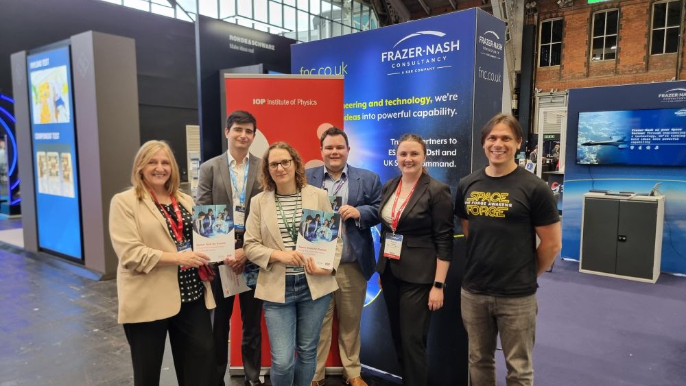 (L-R) Anne Crean, Louis Barson, Alex Davies, James Cornish, Rebecca Harwin, and Neil Monteiro
