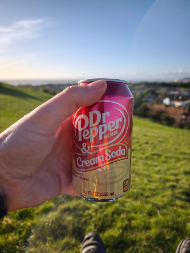 Dr pepper cream soda