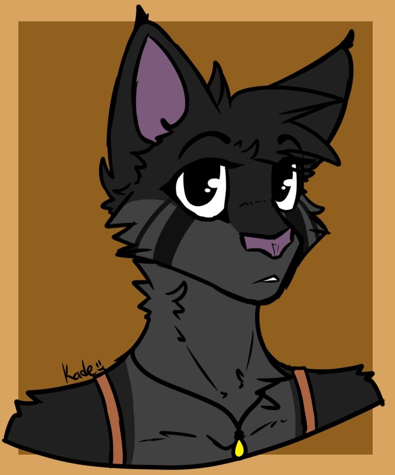 grey cat bust