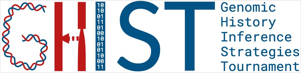 Logo for the Genomic History Inference Strategies Tournament.