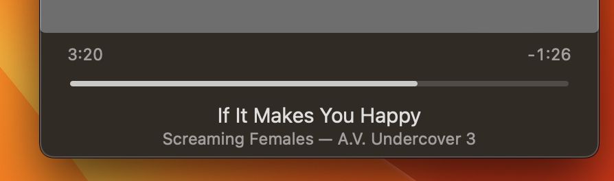 Screaming Females covering Sheryl Crowe's "If it Makes You Happy" for AV Club's Undercover series, season 3.