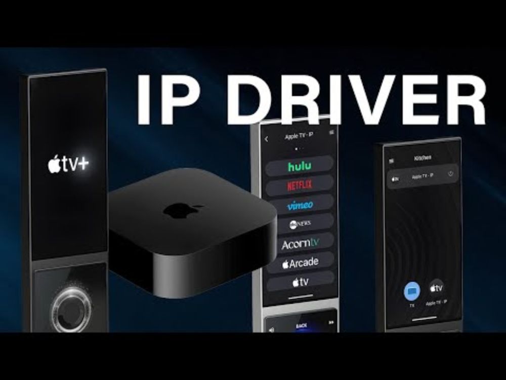 Apple TV IP driver for AVA OS