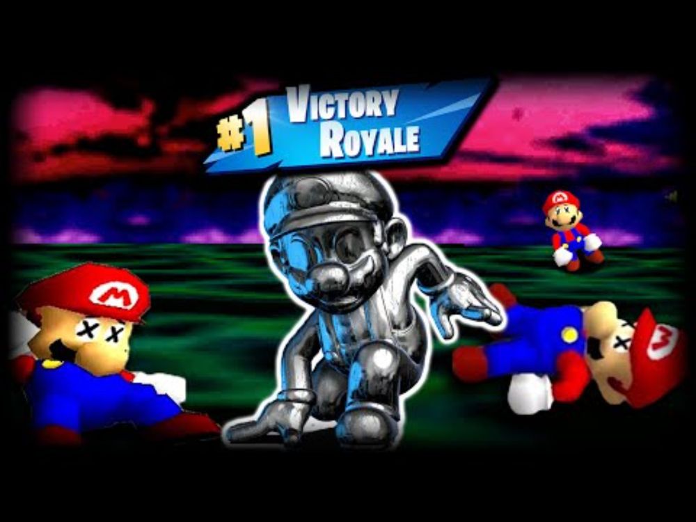 I made an IRON MARIO BATTLE ROYALE