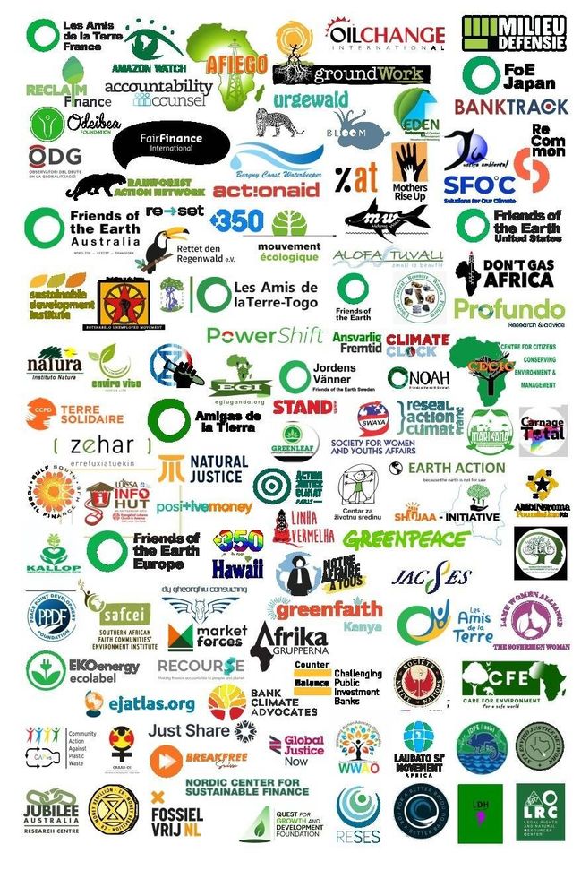 logos des organisations signataires 