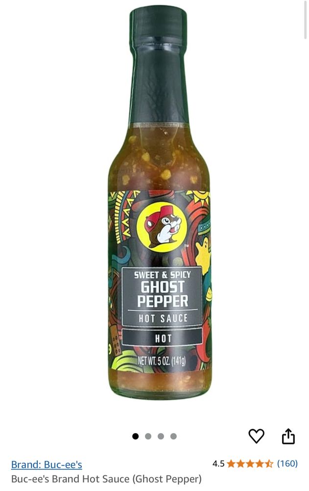 Ghost Pepper Hot Sauce from Buc-ee’s 