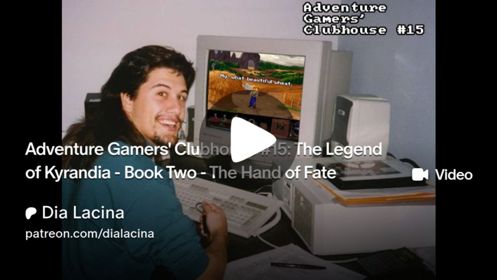 Adventure Gamers' Clubhouse #15: The Legend of Kyrandia - Book Two - The Hand of Fate | Dia Lacina