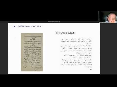Text Extraction from Historical Documents in Arabic