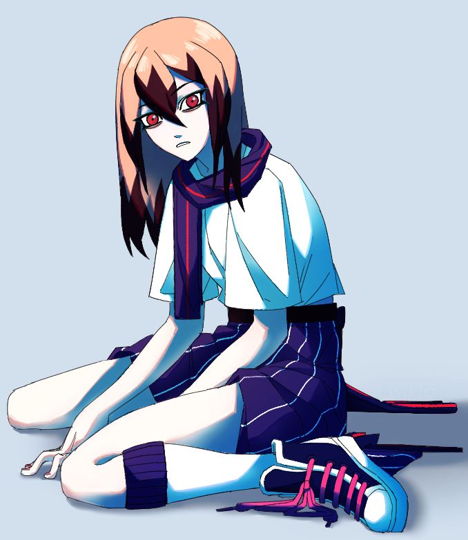 The same version of the previous artwork, but without the glitching part. More polished and normal. 