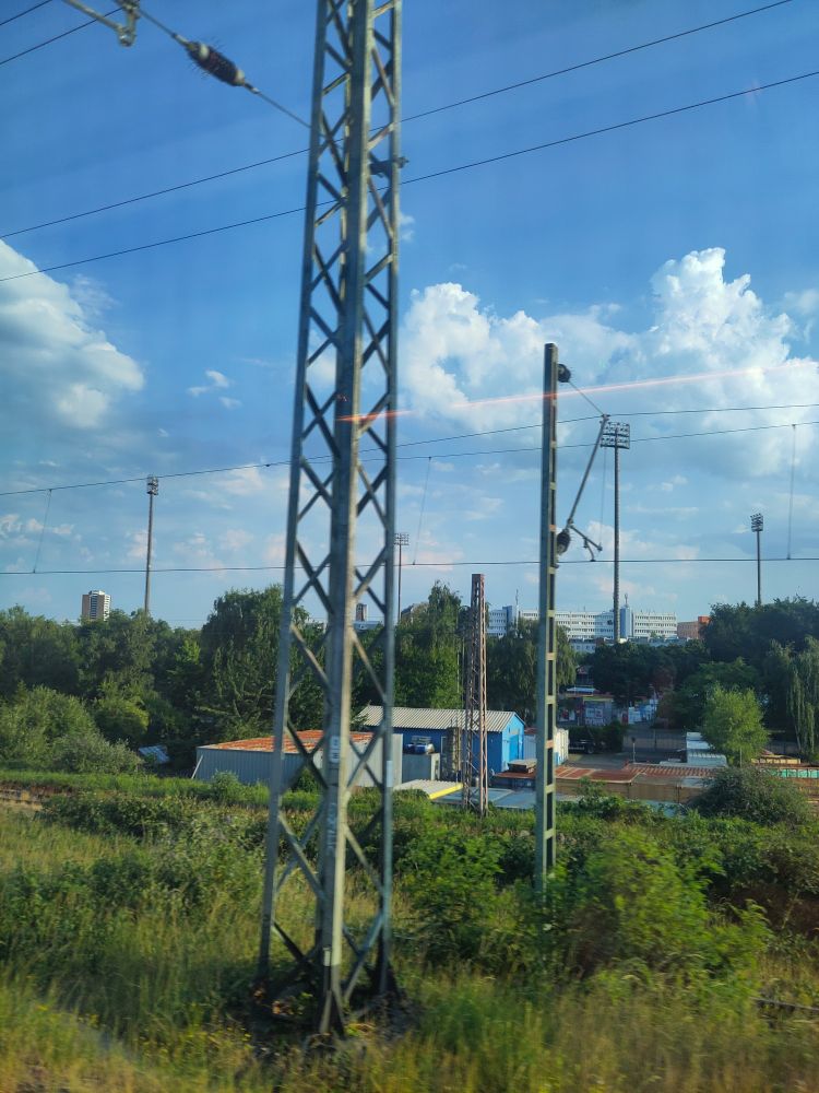 Blick auf das Kölner Südstadion