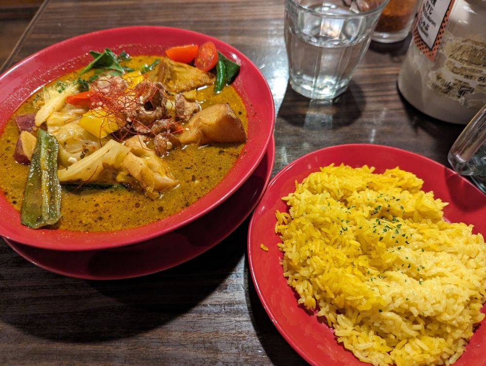 野菜ごろごろスープカレー