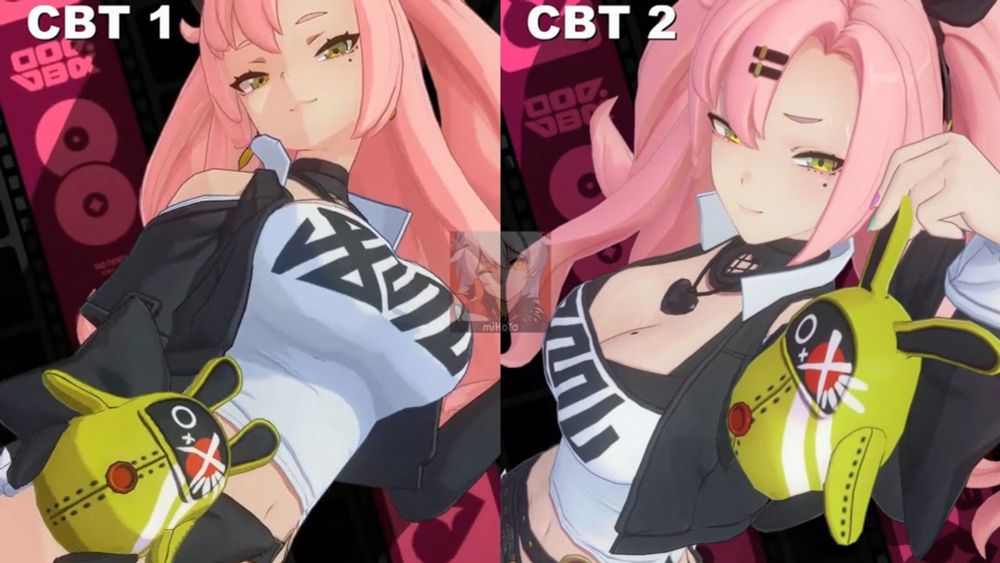 Nicole ANIMATION changes (CBT1 vs CBT2) | Zenless Zone Zero