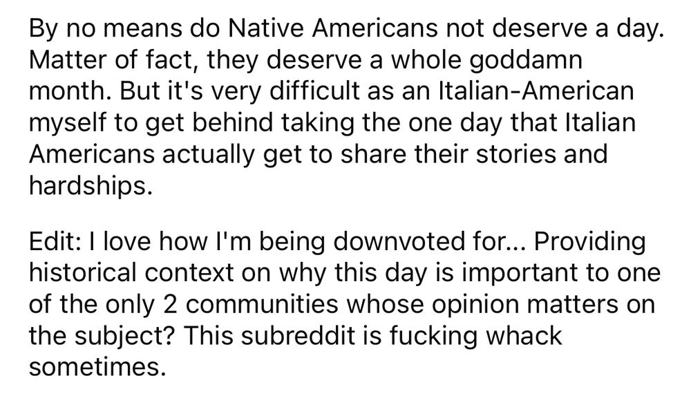 Screenshot of a comment