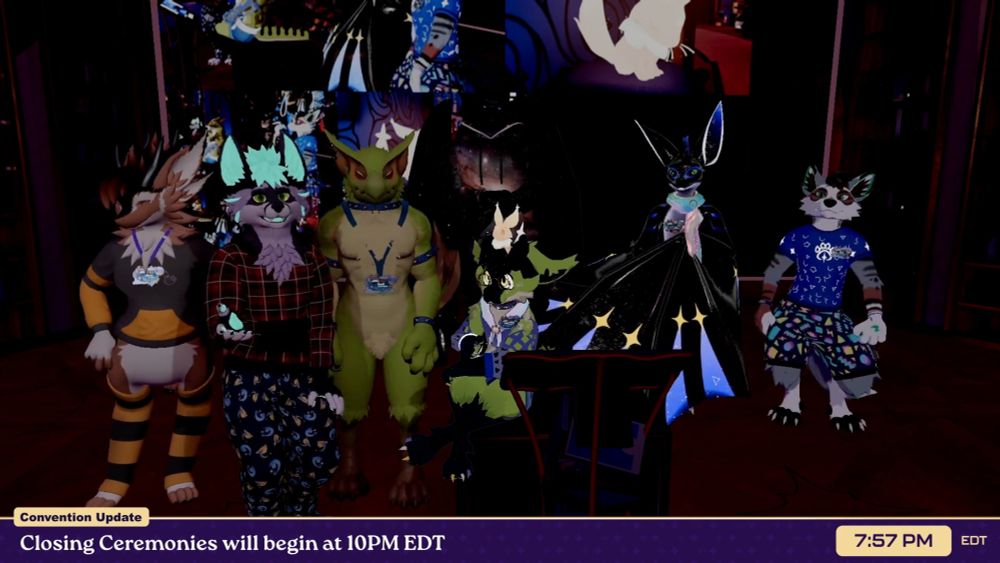 Picture with several Furality Events Stream Team members
