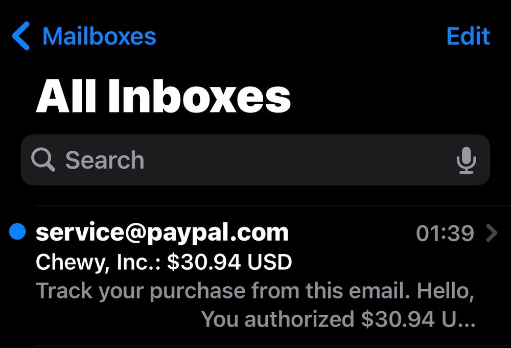 recurring monthly paypal autopayment for dog food