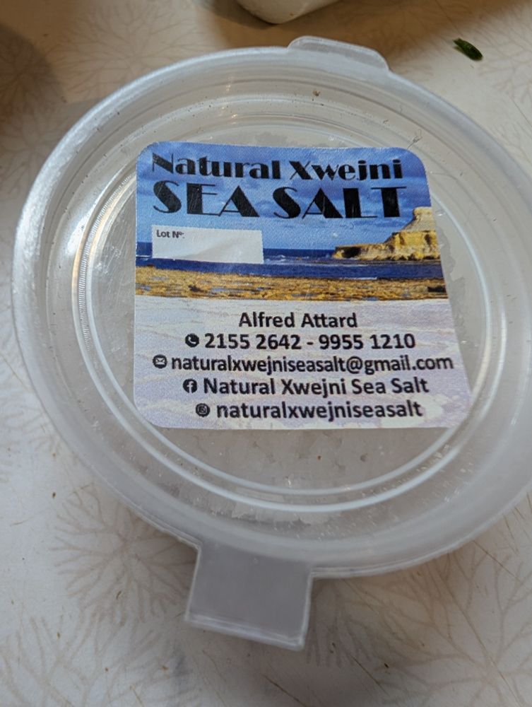 Sea salt from Malta