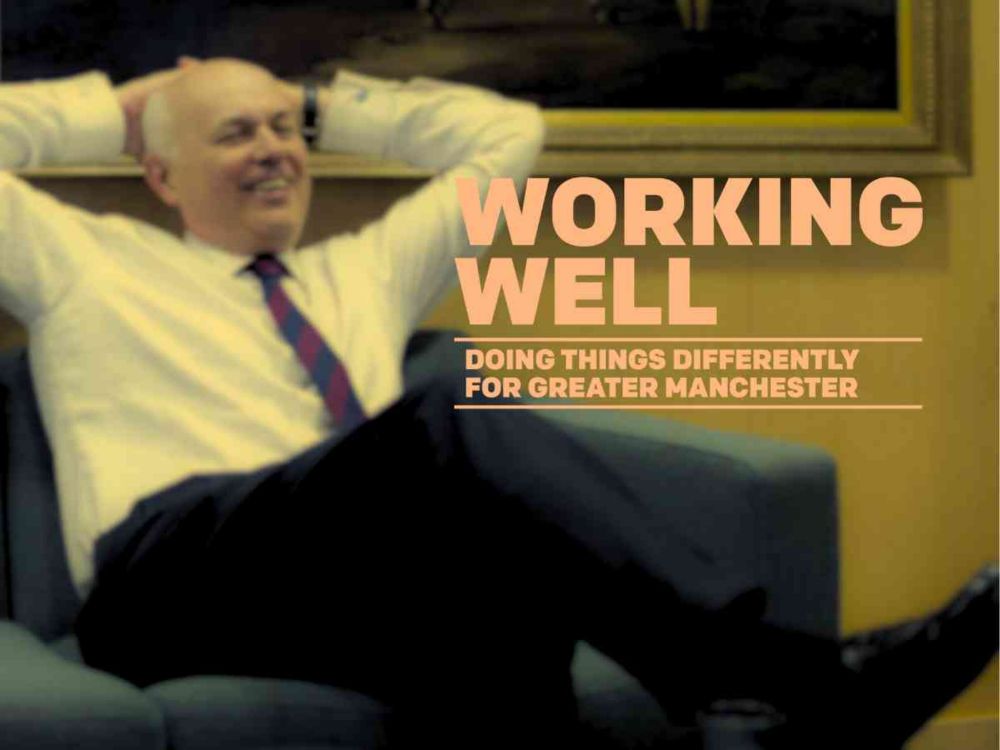 DWP-backed, IDS-inspired Working Well scheme in Manchester is NOT actually working at all