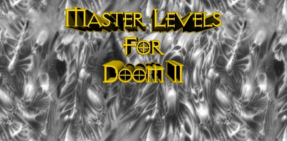 Title screen for Master Levels for Doom 2