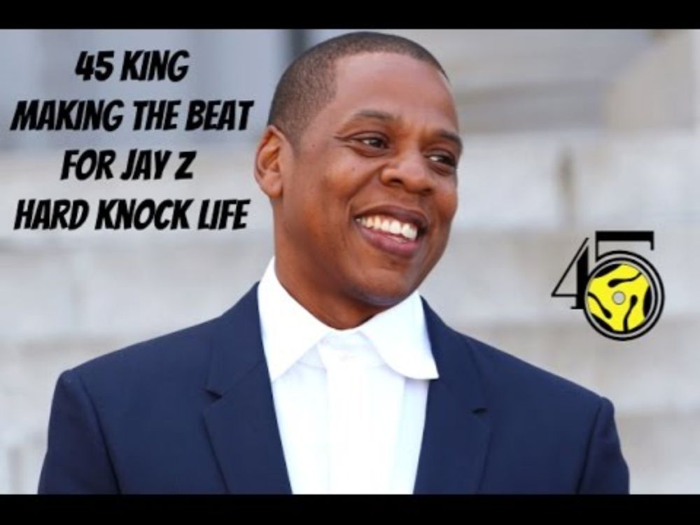 45 King Making The Beat for Jay Z  Hard Knock Life