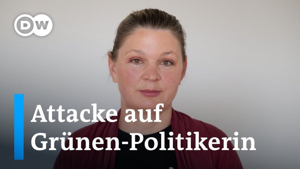 DW-Team filmt Attacke auf Grünen-Politikerin in Dresden | DW Nachrichten