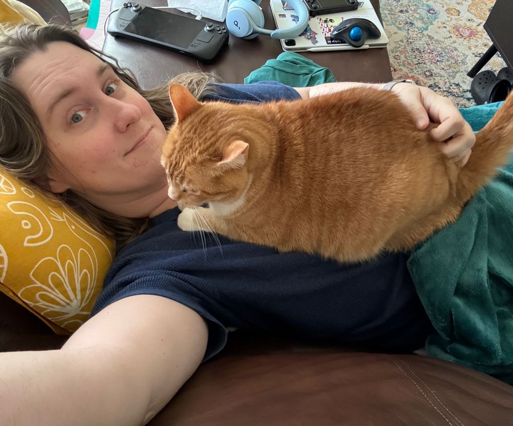 Fat cat crushes 39 year old idiot 