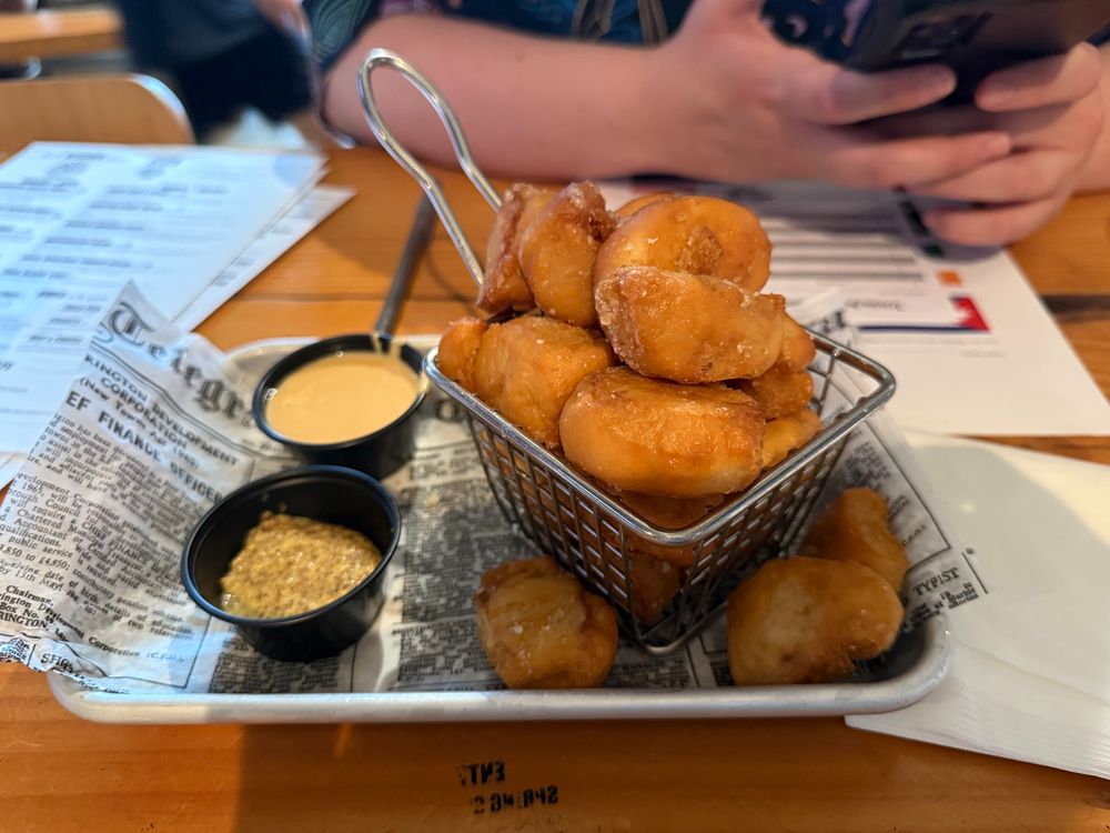 Fake pretzel bites 
