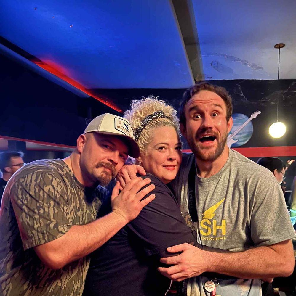 Manders, MVK and EFFY at Harpo's in Detroit, MI. We're big deals. Aaaaaand we're frickin cute AF!