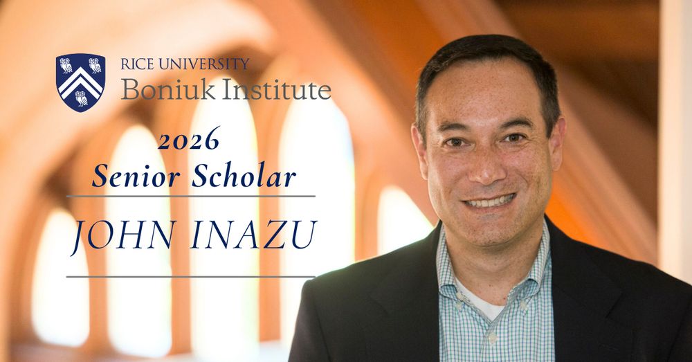 2026 Senior Scholar John Inazu