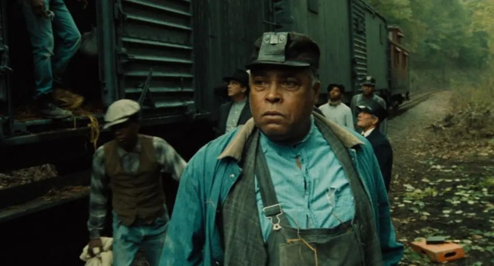 James Earl Jones and others in a scene from John Sayles’ Matewan