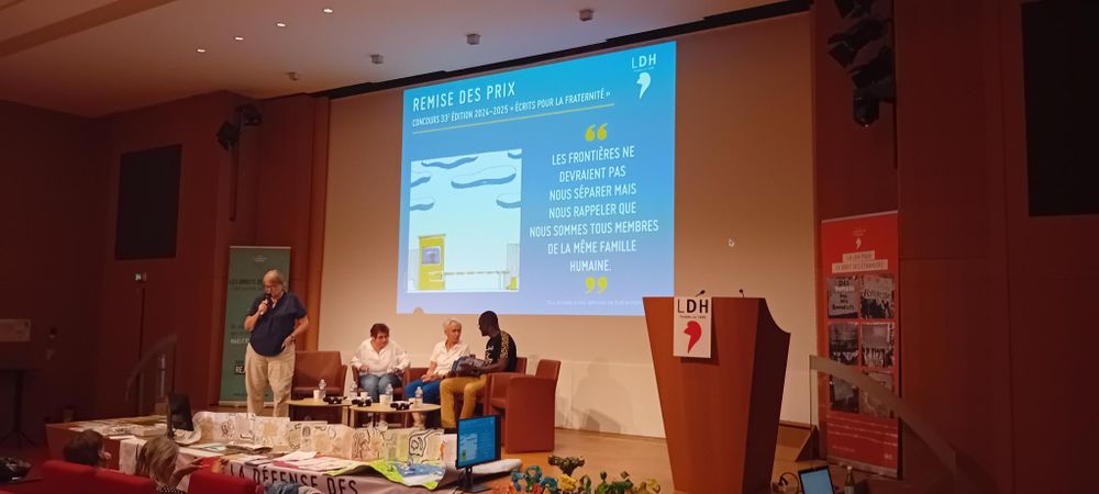 Remise des prix du concours des Ecrits pour la fraternité en direction des enfants et des jeunes