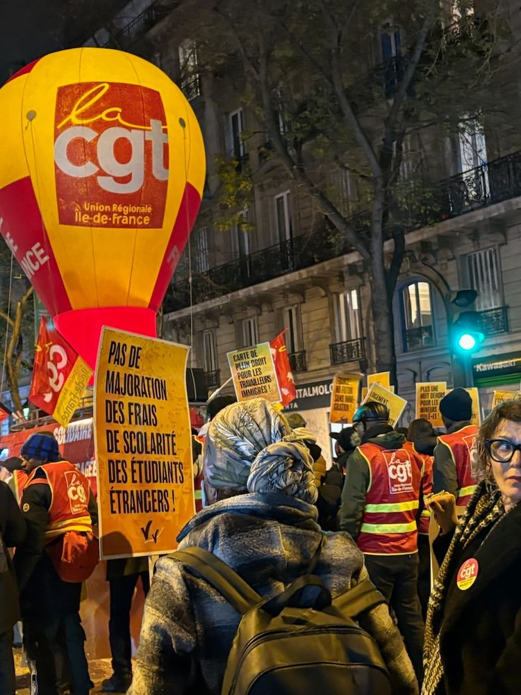 Manifestation parisienne 