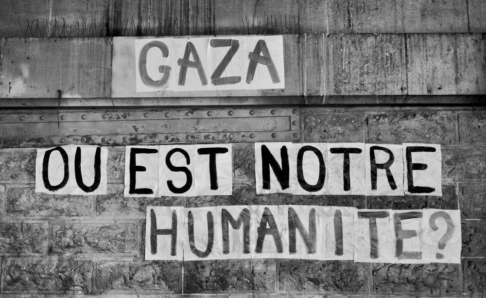 Gaza où est notre humanité
Crédit : Serge D'Ignazio