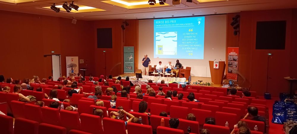 Remise des prix du concours des Ecrits pour la fraternité en direction des enfants et des jeunes