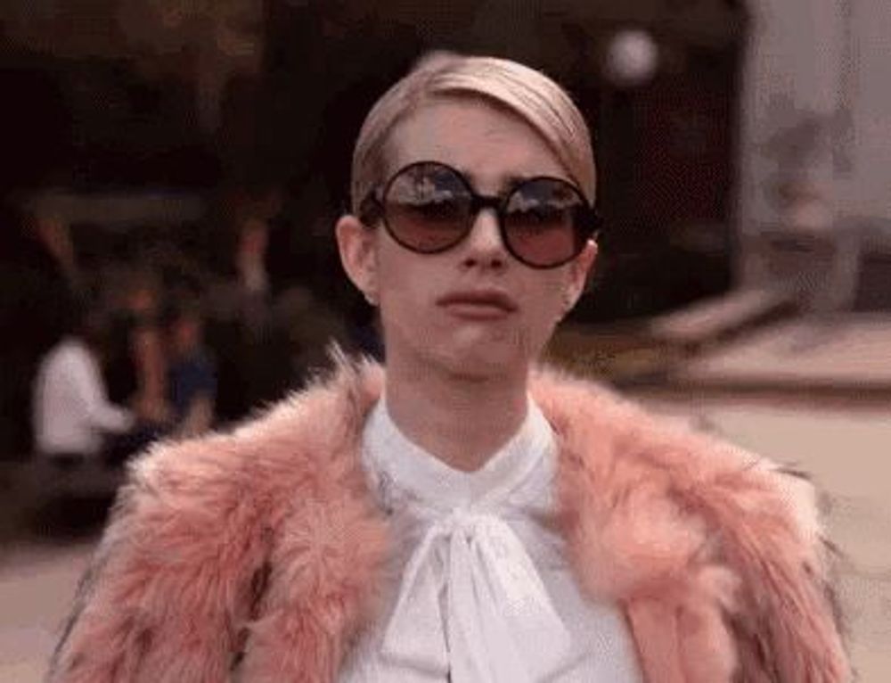 Emma Roberts Tantrum GIF