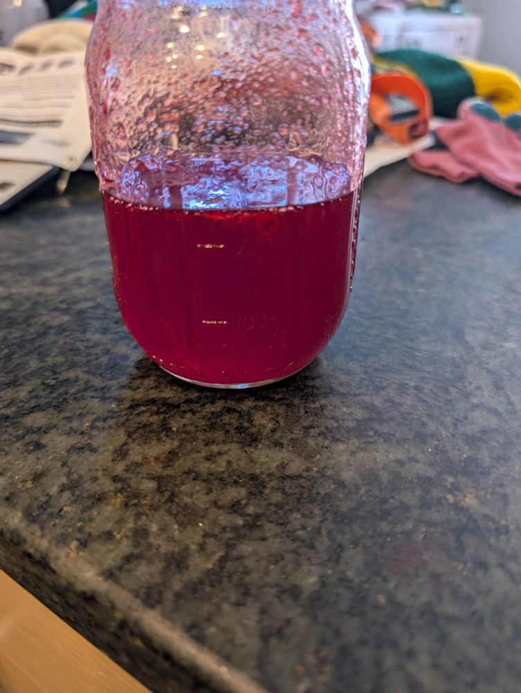 Cranberry simple syrup 