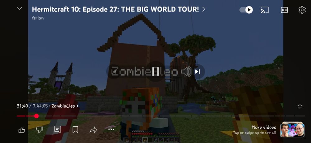 just a normal hermitcraft tour episode from grian (season 10)
but wait
what
it's almost 8 hours long

that's longer than the entirety of the original Star Wars trilogy
wtf grian