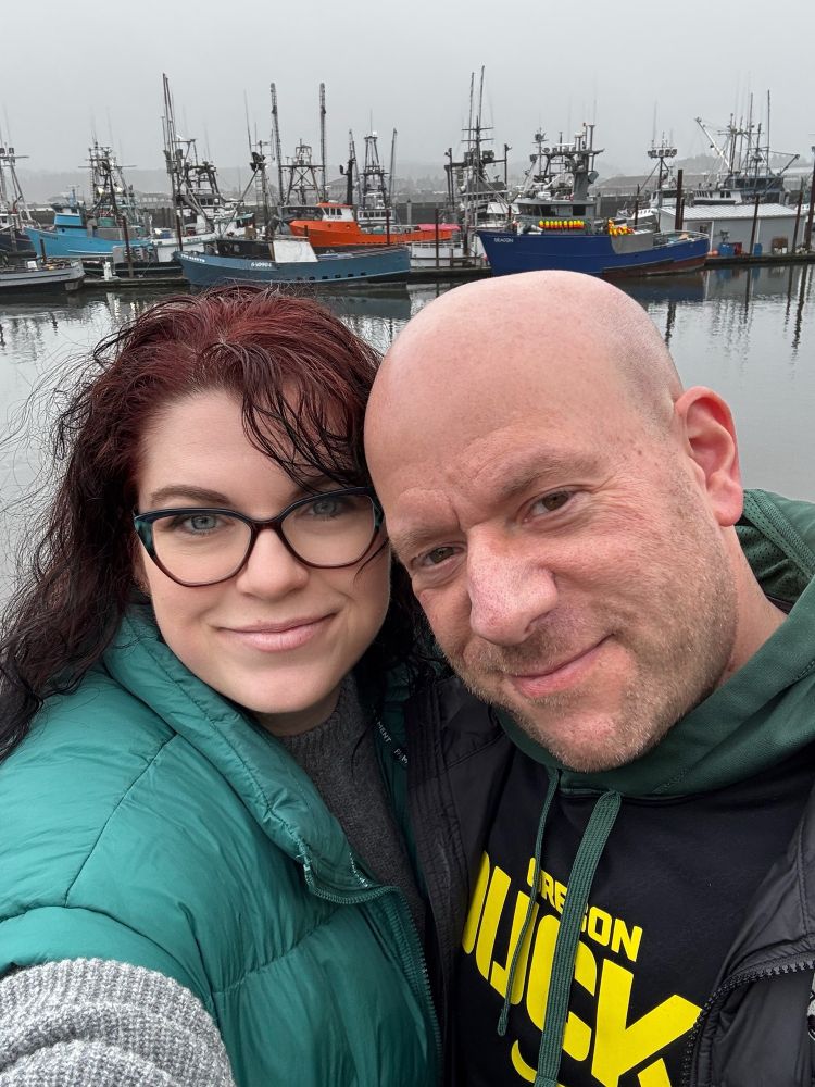 A photo of Ana and Eric 