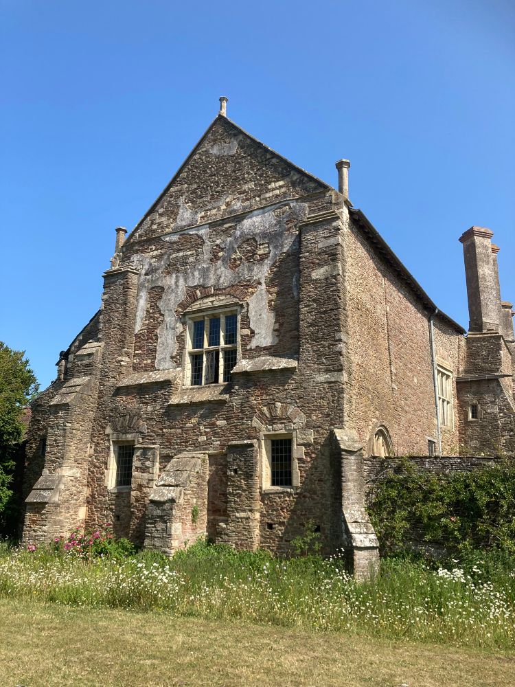 Picture of Acton Court. Early Tudor house.
