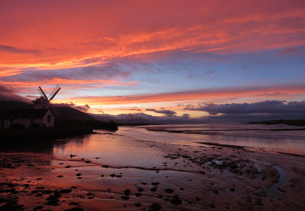 Blennerville and Tralee Bay, County Kerry, Ireland.