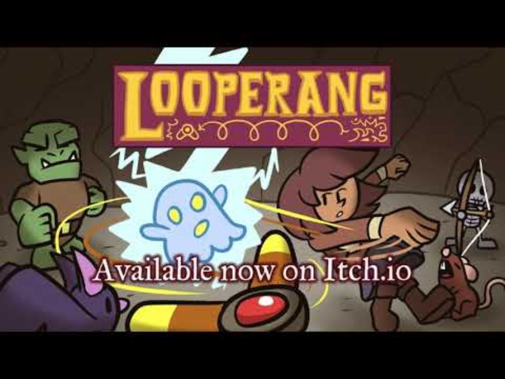 Looperang Trailer (GMTK Game Jam 2025)